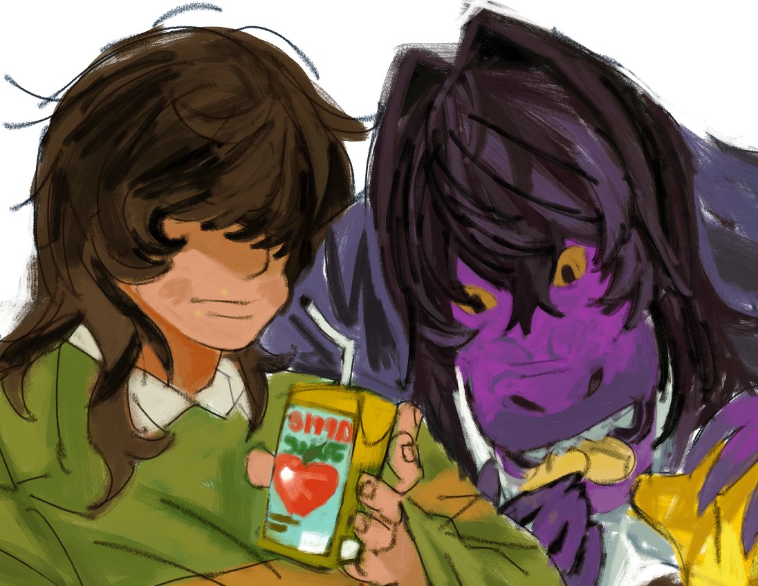 #deltarune hanging out