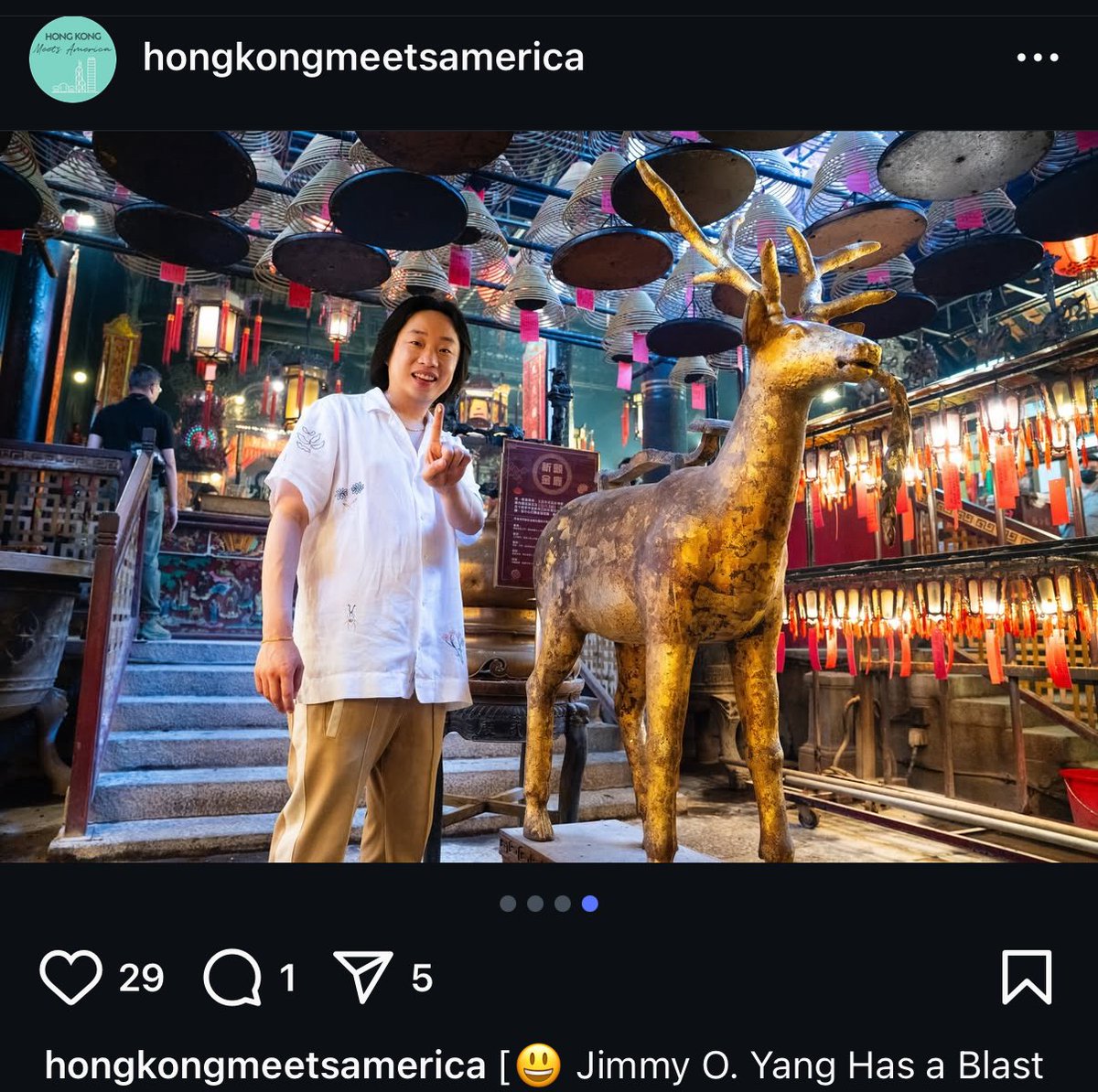 Why is American comedian <a href="/JimmyOYang_/">Jimmy O. Yang</a> doing promotional material for the HKETO, the authoritarian Hong Kong government’s propaganda and intelligence gathering arm abroad? He’s a funny and seemingly smart guy—very disappointing to see this.