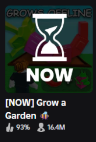 Legitimately insane how Grow A Garden on Roblox has just beaten an Official Games (Fortnite) player count. Let that sink 1. 1 entire experience has beaten an ENTIRE GAME in player count.