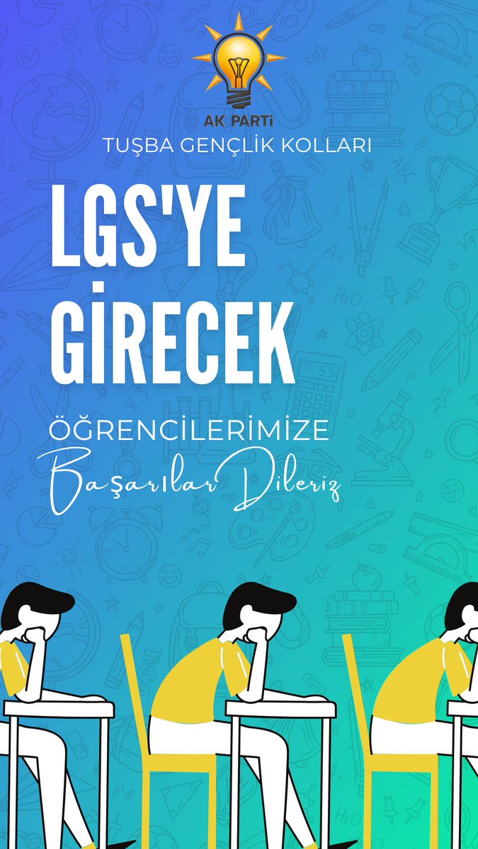 Muhammed Onur BAŞTUĞ (@onur__bastug) on Twitter photo Tüm öğrencilerimize LGS’de başarılar diliyoruz.
Emeğinizin karşılığını alacağınız, gönlünüzce geçen bir sınav süreci olsun.
Unutmayın, bu sadece bir başlangıç…
<a href="/avyusufibis/">Yusuf İBİŞ</a> <a href="/ferdisenel25/">FERDİ ŞENEL</a> <a href="/gultepeburak/">Burak Gültepe</a> Tüm öğrencilerimize LGS’de başarılar diliyoruz.
Emeğinizin karşılığını alacağınız, gönlünüzce geçen bir sınav süreci olsun.
Unutmayın, bu sadece bir başlangıç…
<a href="/avyusufibis/">Yusuf İBİŞ</a> <a href="/ferdisenel25/">FERDİ ŞENEL</a> <a href="/gultepeburak/">Burak Gültepe</a>