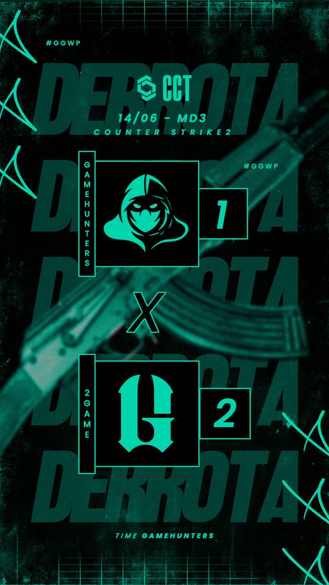 Infelizmente estreamos com derrota no CCT porém foi um bom jogo da nossa parte, campeonato só começando! 

#LetsHunt