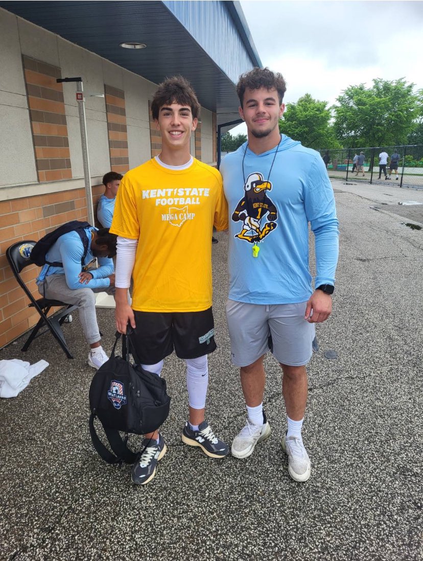 Vincent Roncone (@roncone_vince) on Twitter photo Had a great time at Kent state mega camp went 10/10 on charting. Hope to be back in the fall. Also got to meet former mustang my guy CJ!!! <a href="/CoachCJConrad/">CJ Conrad</a> <a href="/CoachMooney81/">Andrew Mooney</a> <a href="/Strongsville_FB/">StrongsvilleFootball</a> <a href="/jason_trusnik/">Jason Trusnik (official acct.)</a> <a href="/gotmaq/">MAQ Training</a> <a href="/D_Madden_Punter/">Coach Dan Madden</a> Had a great time at Kent state mega camp went 10/10 on charting. Hope to be back in the fall. Also got to meet former mustang my guy CJ!!! <a href="/CoachCJConrad/">CJ Conrad</a> <a href="/CoachMooney81/">Andrew Mooney</a> <a href="/Strongsville_FB/">StrongsvilleFootball</a> <a href="/jason_trusnik/">Jason Trusnik (official acct.)</a> <a href="/gotmaq/">MAQ Training</a> <a href="/D_Madden_Punter/">Coach Dan Madden</a>