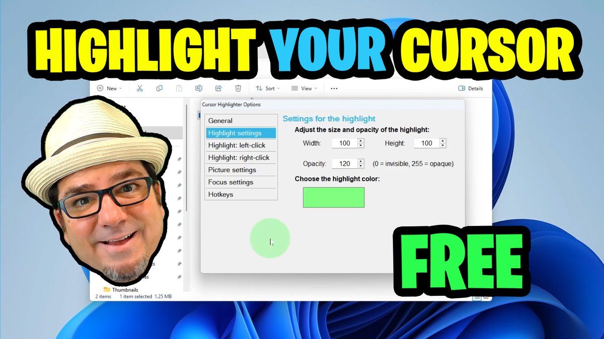 How to Highlight the Mouse Cursor in Windows youtu.be/NYWlyG0yKuc?si… #cursor #highlight <a href="/Windows/">Windows</a>