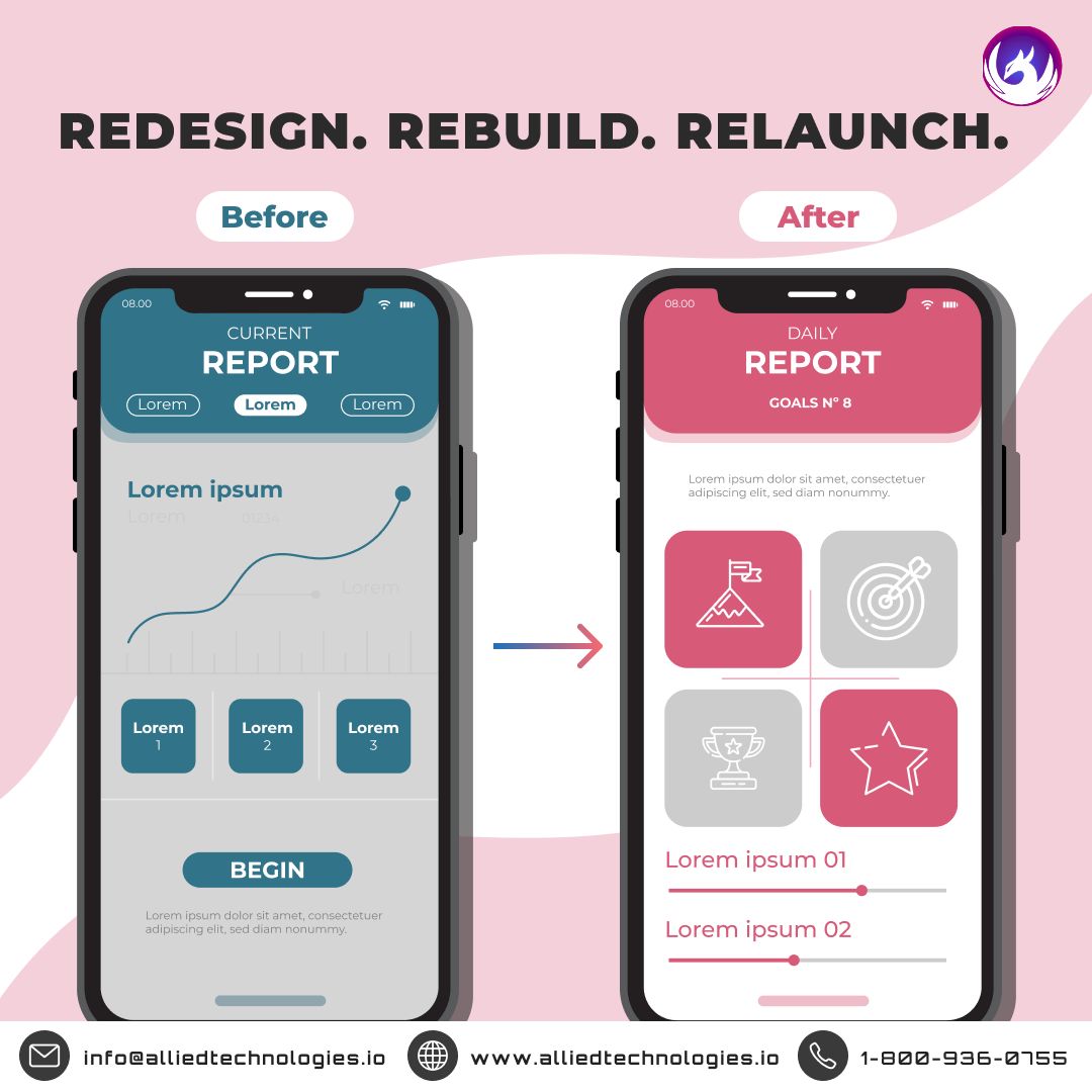 Outdated apps turn users away. We revamp design, speed &amp; features to match today’s tech and user needs. Modernize your app now!

📞1800-936-0755 | 🌐alliedtechnologies.io