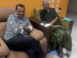 🥹what happened to his legs 😢😢 #kotasrinivasrao garu