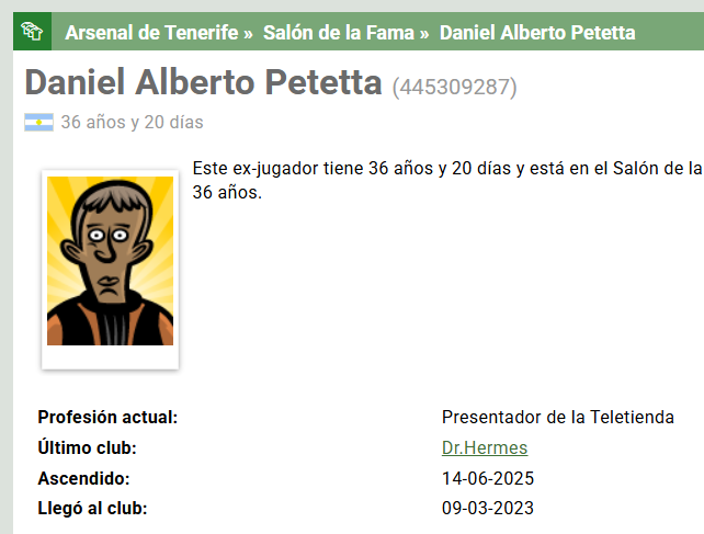 Y a continuación hablaremos de esta bestia parda, que estaba en un equipo sin dueño, lo que motivó su ingreso prematuro al Salón de la Fama.

Puede que Jesús Vera ya tenga sustituto.