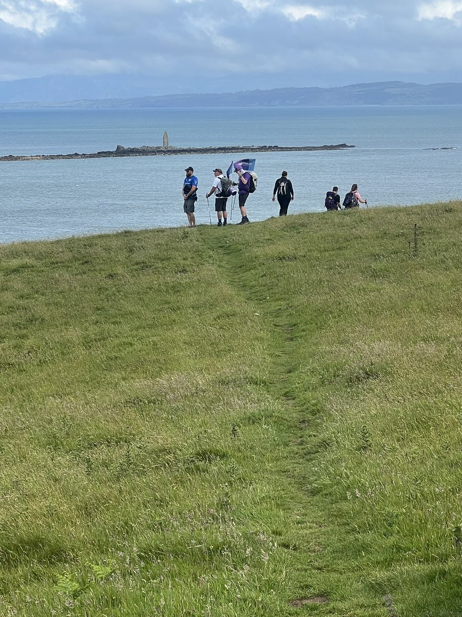 Massively privileged to spend the day with these amazing Dad’s on the first (16.8 mile) leg of their latest walk  fundraising for <a href="/PAPYRUS_Charity/">PAPYRUS</a> Met some truly inspiring people on the walk today and saw some breathtaking scenery on the coastal path of Anglesey! <a href="/3dadswalking/">3DadsWalking</a>