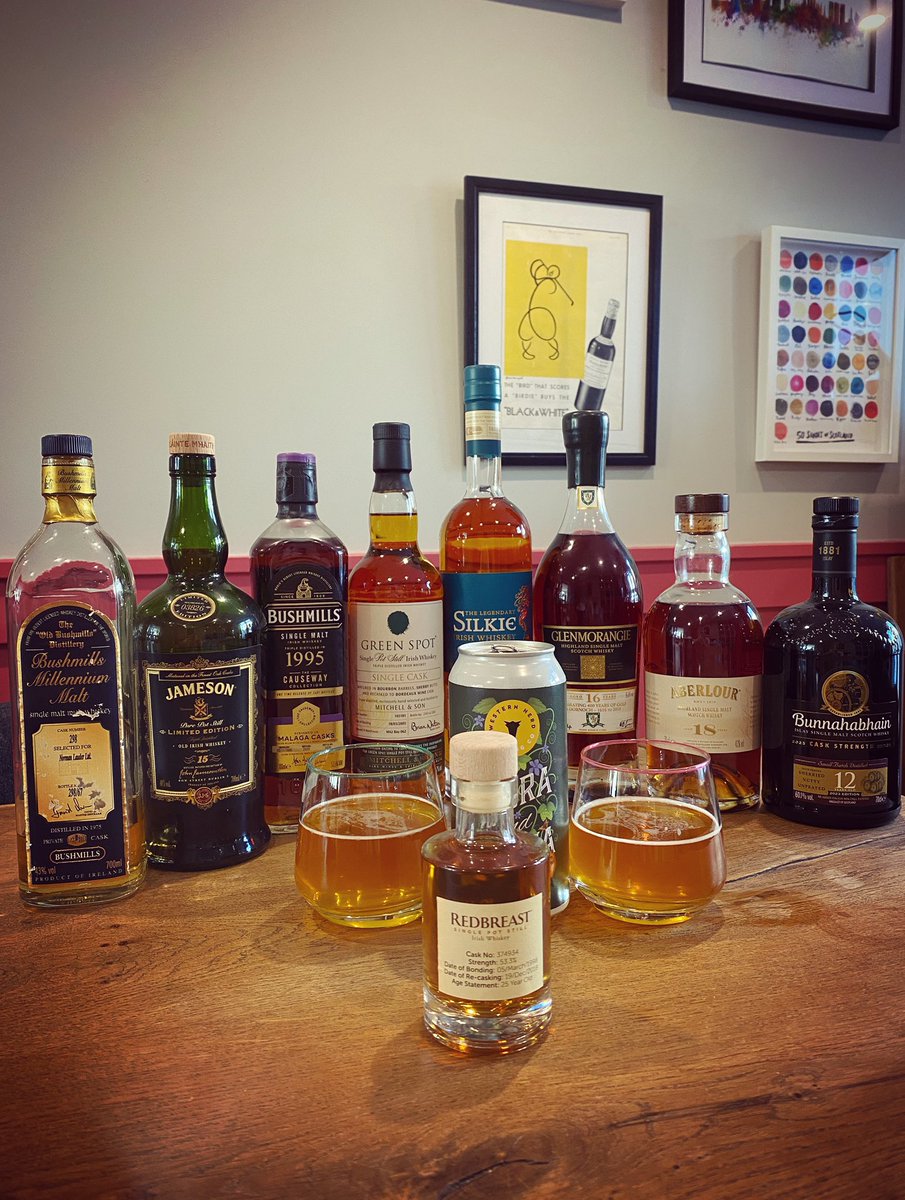 An old fashioned night of the big hitters. #openyourbottles