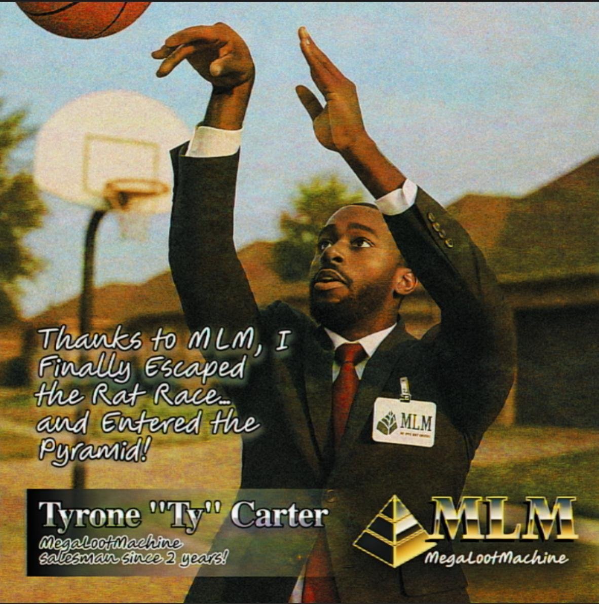 megalootmachine's tweet photo. Meet Tyrone Carter: He went from a crack house to stacking Benjamins as a top Multi Loot Machine salesman. Now he’s living large and giving back to the hood.

Want in on the action? Applications drop soon https://t.co/bTIC2RUnm8