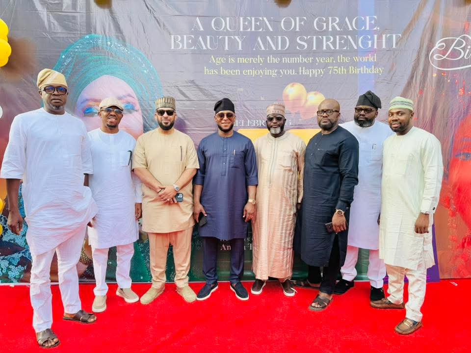 Adamu Atiku A (@adamuatikua) on Twitter photo Today, we honoured a true pillar in our lives, my dear mother, Her Excellency Hajiya Titi Atiku Abubakar, on the occasion of her 75th birthday.
In the presence of my father, His Excellency <a href="/atiku/">Atiku Abubakar</a>, and surrounded by family and loved ones, we honoured a woman whose life embodies Today, we honoured a true pillar in our lives, my dear mother, Her Excellency Hajiya Titi Atiku Abubakar, on the occasion of her 75th birthday.
In the presence of my father, His Excellency <a href="/atiku/">Atiku Abubakar</a>, and surrounded by family and loved ones, we honoured a woman whose life embodies