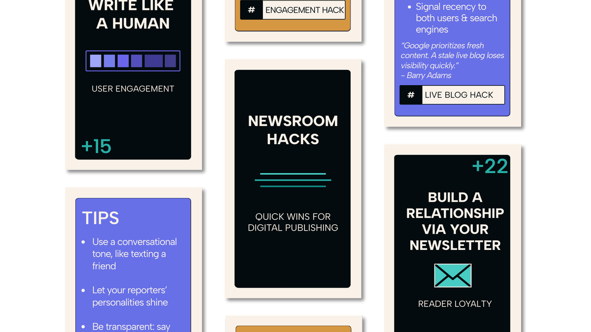 We asked the big question: What are today’s most effective digital publishers doing differently?
We compiled our findings into 20 practical #NewsroomHacks - pulled straight from real workflows, keynote insights, and teams innovating under pressure
👉 norkon.net/7-newsroom-hac…