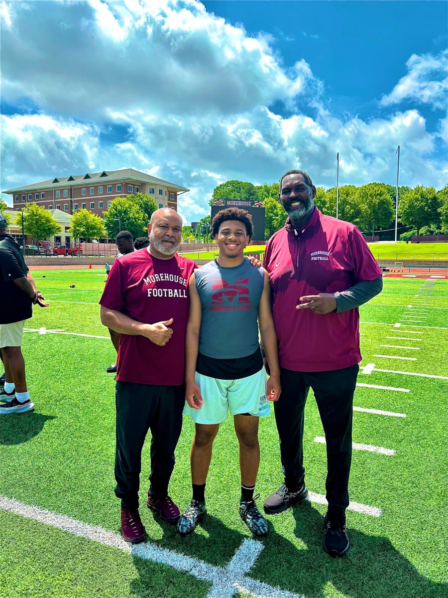 Will Espy-Lott (@willespylott) on Twitter photo Big thanks to <a href="/MorehouseFB/">Morehouse Football</a> and <a href="/alecat486/">Coach Al Edwards</a> , the staff, and the team for an amazing camp experience. Grateful for the opportunity to compete, get better with drills & 1v1s, and learn a lot along the way. Much respect to <a href="/coachmathis81/">Terance Mathis</a> and the whole Morehouse program! ๐๐ Big thanks to <a href="/MorehouseFB/">Morehouse Football</a> and <a href="/alecat486/">Coach Al Edwards</a> , the staff, and the team for an amazing camp experience. Grateful for the opportunity to compete, get better with drills & 1v1s, and learn a lot along the way. Much respect to <a href="/coachmathis81/">Terance Mathis</a> and the whole Morehouse program! ๐๐