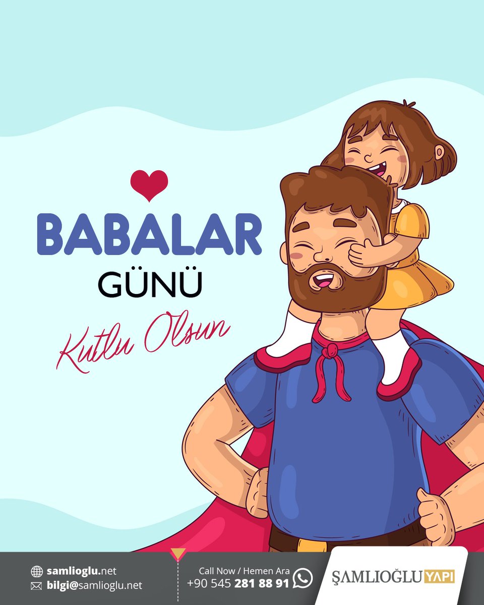 🌟Şamlıoğlu Group🌟
📱0 545 281 88 91
🌍 samlioglu.net
◾️
#BabalarGünü #ŞamlıoğluYapı #BabalarGünü2025 #BabamBenimKahramanım #KahramanBabalar #YapıVeAile #BabayaSevgi #AileyiGüçlendirenBabalar #BabayaÖzel #GüçlüTemeller #Babalarİçin #KutluOlsun #ŞantiyeGibiHayat