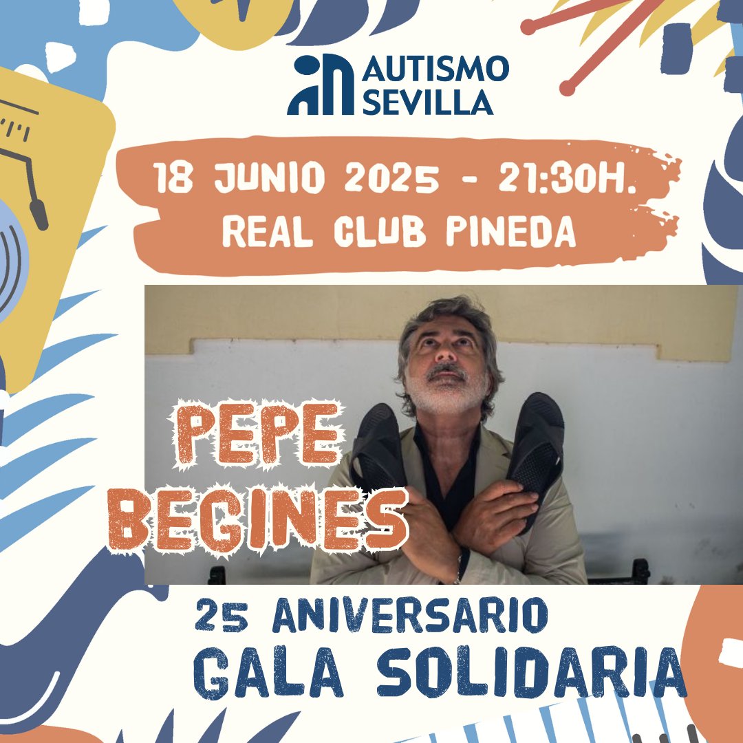 Autismo Sevilla (@autismo_sevilla) on Twitter photo Pepe Begines <a href="/PepeBegines/">Pepe Begines</a> es otro que no se quiere perder la #25galasolidaria porque va a ser inolvidable...
Y tú, ¿tienes ya tu entrada? Si no puedes venir, también puedes colaborar con la #fila0.
f.mtr.cool/oysnxjsxxg
#quenotelocuentenvivelo Pepe Begines <a href="/PepeBegines/">Pepe Begines</a> es otro que no se quiere perder la #25galasolidaria porque va a ser inolvidable...
Y tú, ¿tienes ya tu entrada? Si no puedes venir, también puedes colaborar con la #fila0.
f.mtr.cool/oysnxjsxxg
#quenotelocuentenvivelo