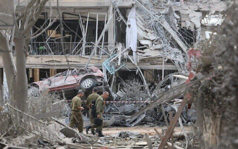 SorprendenteF's tweet photo. #Guerra Así amaneció #Israhell hoy. #Iran #Netanyahu #matanyahu #TelAviv #IsraeliranWar #iranisraelwar #Asia #Trump https://t.co/0mx4sImrgD