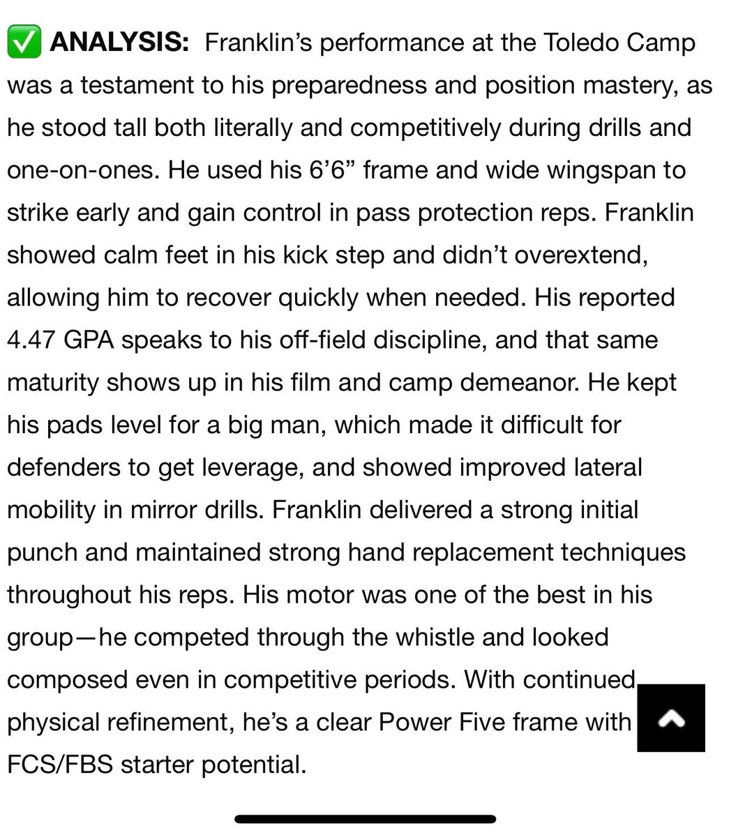 Sean Franklin (@sean_franklin_) on Twitter photo Thank you <a href="/sixstarfootball/">Six Star Football | PLUS+</a> for the write up about my great experience at Toledo Football camp! Look forward to improving at the rest of my camps! Thank you <a href="/sixstarfootball/">Six Star Football | PLUS+</a> for the write up about my great experience at Toledo Football camp! Look forward to improving at the rest of my camps!