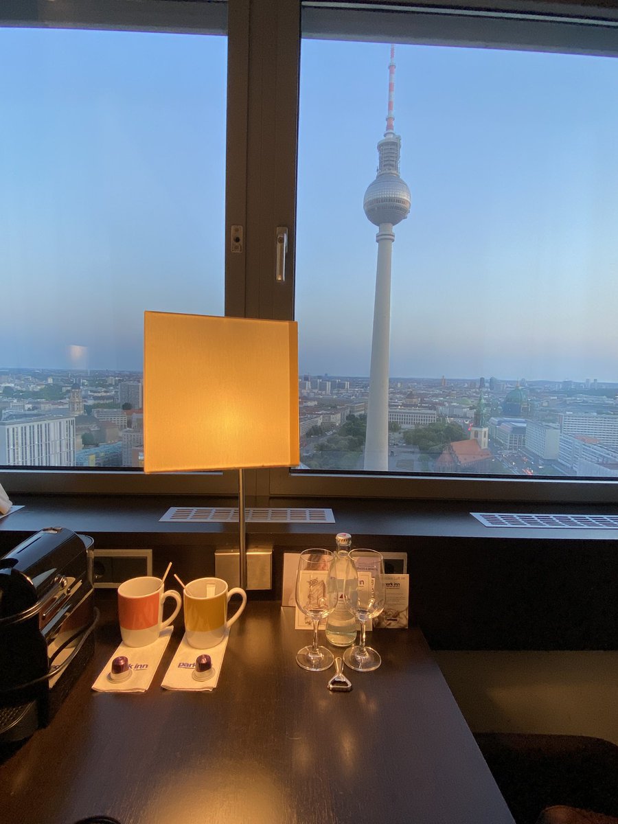 Room with a view 
Park inn, Berlin