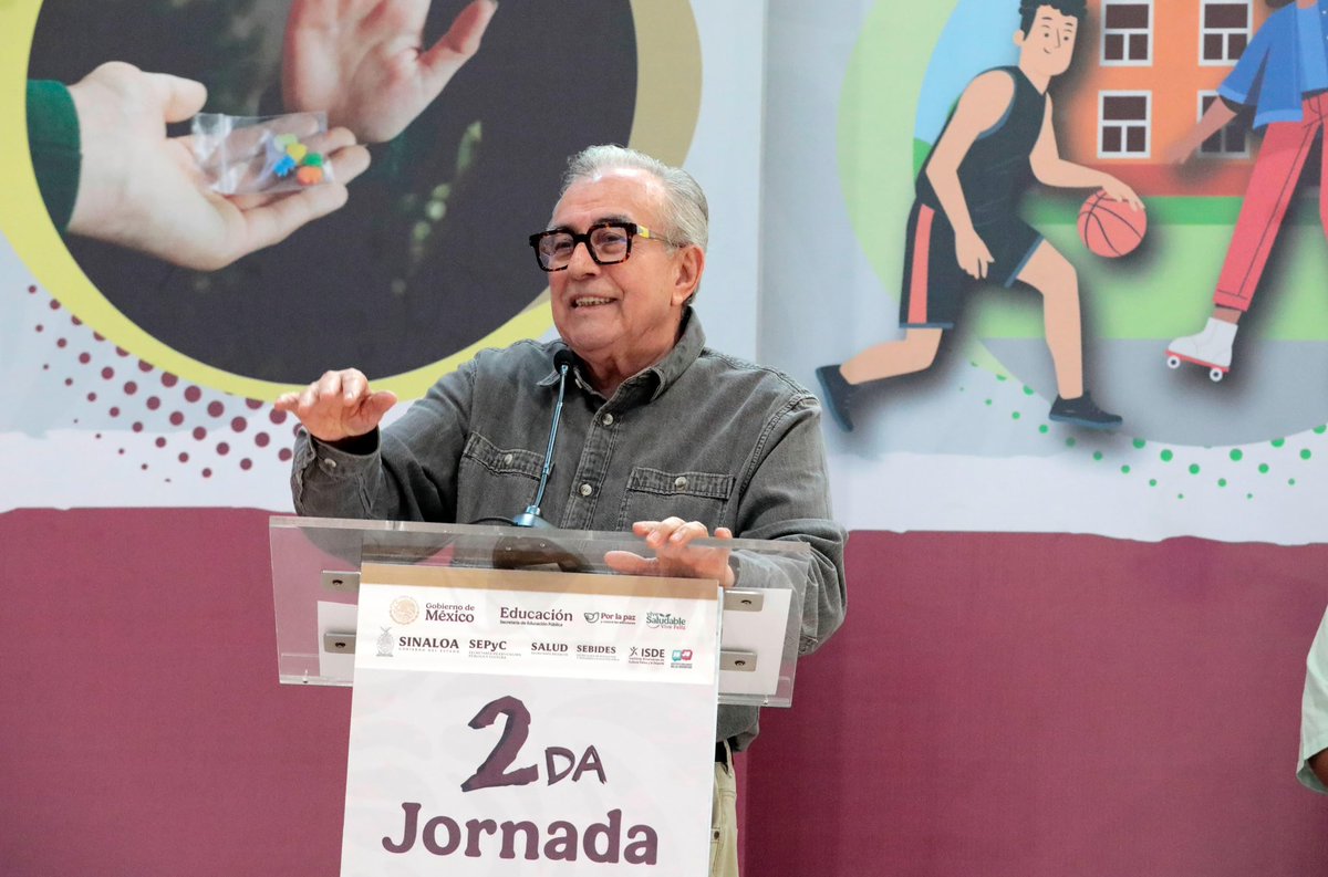 rochamoya_'s tweet photo. Junto a nuestras juventudes, reafirmamos el camino hacia un futuro libre de adicciones, con salud, respeto y bienestar.

Segunda Jornada Nacional por la Paz y contra las Adicciones, impulsada por la presidenta @claudiashein, en Sinaloa. https://t.co/gJEBOjucQo