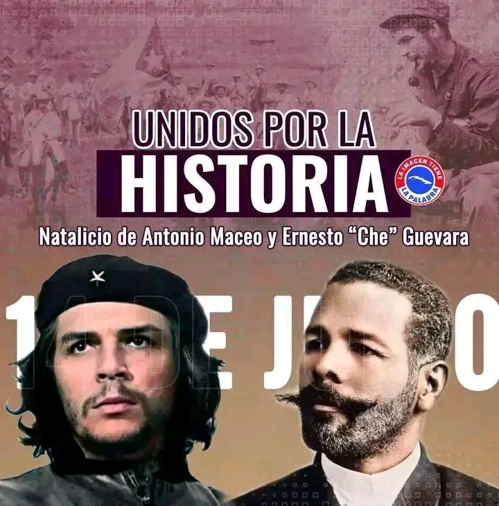 Desde el CDI Las Casitas estado Distrito Capital rendimos homenaje a dos grandes héroes de nuestra historia, de diferentes épocas pero unidos por un mismo ideal.
#CubaViveEnSuHistoria
#Cuba
#CubaCoopera
<a href="/cubacooperaven/">Brigada Médica Cubana en Venezuela</a> 
@CdiLasCasitas