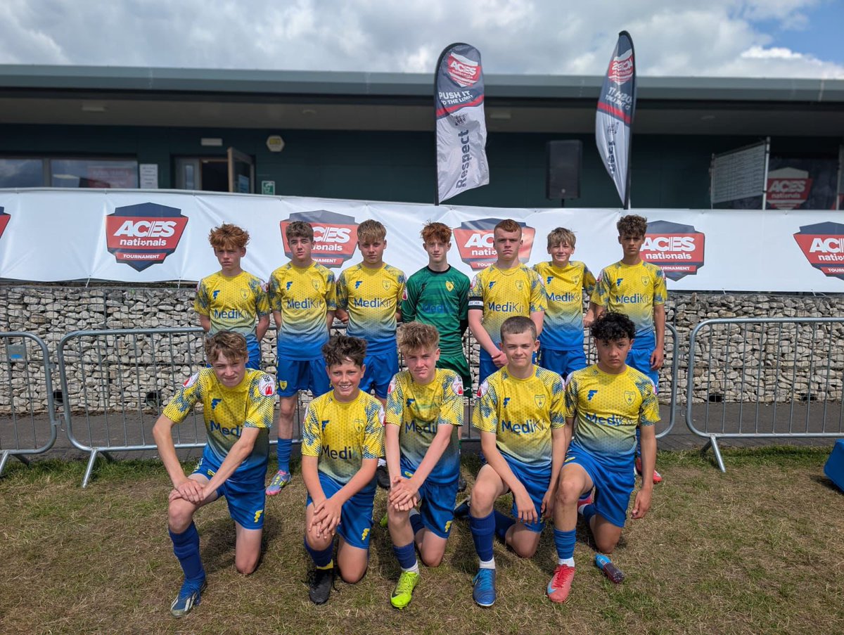 Navenby U15 Blues played in the Aces national tournament today. Beating both  North London and Doncaster , which resulted in the team needing only a draw in their last game to qualify as joint group leaders. It wasn’t meant to be , but we are proud of the teams performance today