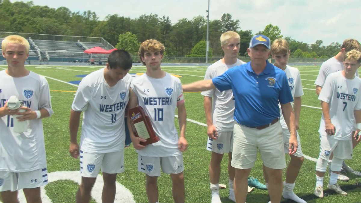 martyhudtloff's tweet image. The Western Albemarle HS boys soccer team fell to Meridian 2-1 in the state finals, settling for the runner-up trophy for the second straight year. The WAHS girls lacrosse team won the state title for the third straight year beating Rockbridge 14-4.