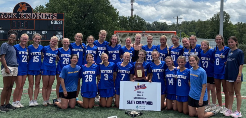 martyhudtloff's tweet image. The Western Albemarle HS boys soccer team fell to Meridian 2-1 in the state finals, settling for the runner-up trophy for the second straight year. The WAHS girls lacrosse team won the state title for the third straight year beating Rockbridge 14-4.