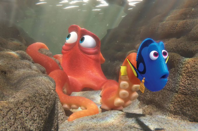 animationbdays's tweet image. Happy 9th Anniversary to Finding Dory! (2016) #FindingDory #FindingNemo #Pixar #Disney