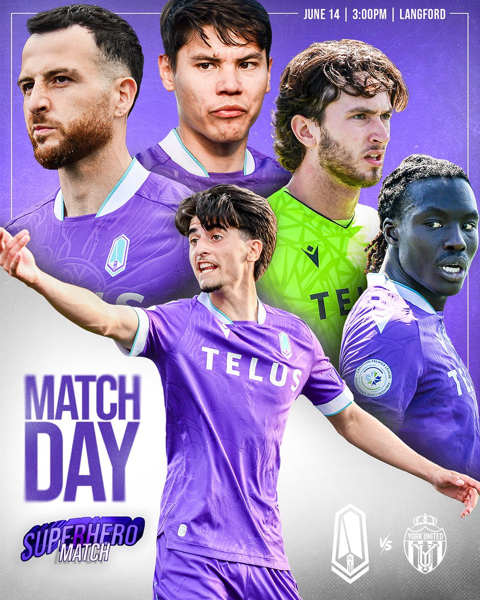 We’ve got a SUPER matchday lined up 👇

📝 | FREE Canada Soccer alumni posters &amp; autographs
🦸 | @vicsuperheroes on the concourse
🌎 | FREE one year out World Cup rally towels
🧑‍🧒‍🧒 | @jdfsoccerclub halftime mini games

#ForTheIsle