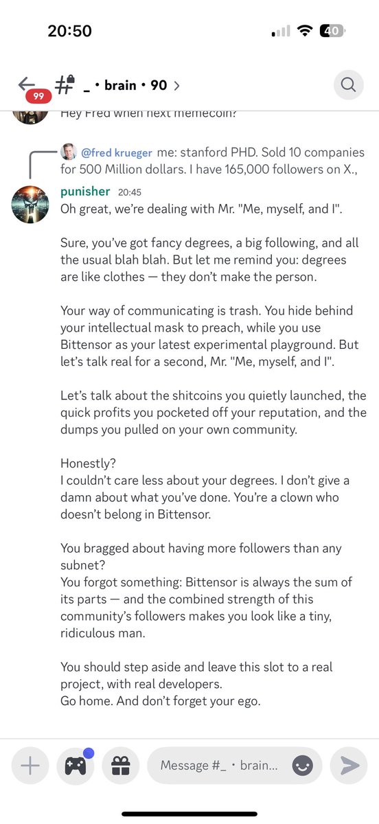 No room for ego in #bittensor $TAO