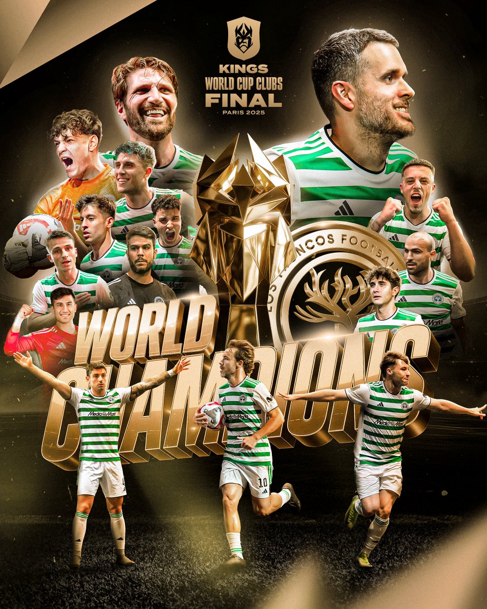 _KingsWorld's tweet image. ¡CONGRATULATIONS, CHAMPIONS! ¡BEST TEAM IN THE WORLD, @LosTroncosFC_! 🪵👑 🏆