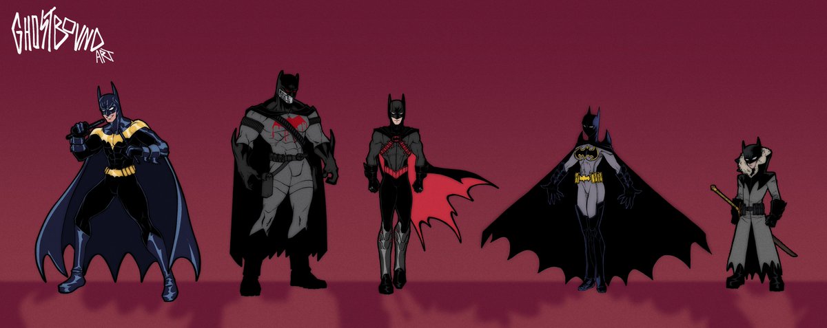 Randomuser9O9's tweet photo. Batman Family Legacy AU concept commission by Ghostbound #dc #dccomics #batman #cassandracain #dickgrayson #jasontodd #damianwayne #timdrake #thebatman #art #fanart #waynes https://t.co/hfmSAPO79C