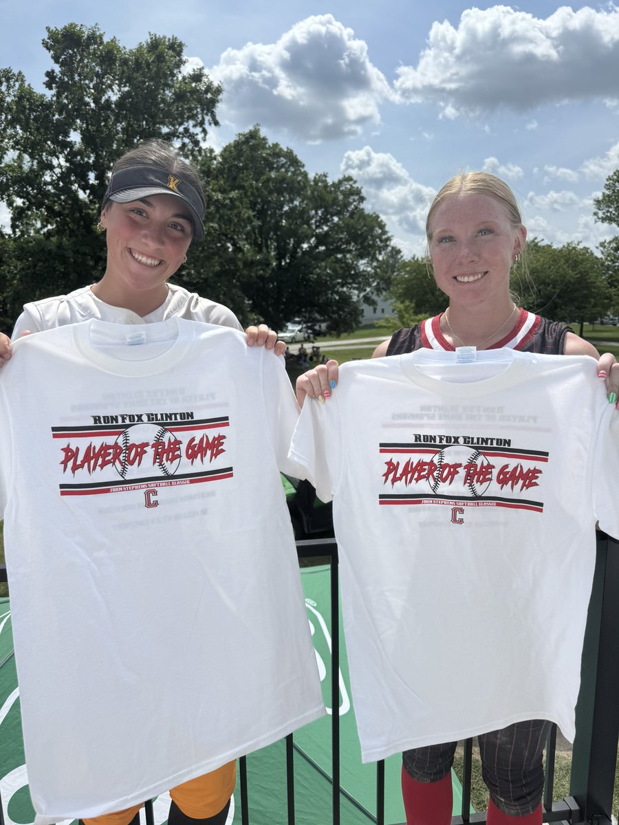 Creston Panther Softball 🥎🥎 (@crestonsoftball) on Twitter photo 🦊 Ron Fox Clinton Player of the Game🦊🥎 Panther Field Game 4
Creston 7, Knoxville 0
Creston - Avery Staver 2B, 2-3 2HR, 5RBI, HBP 
Knoxville- Jordyn Counts LF, 1-3, 1B 🦊 Ron Fox Clinton Player of the Game🦊🥎 Panther Field Game 4
Creston 7, Knoxville 0
Creston - Avery Staver 2B, 2-3 2HR, 5RBI, HBP 
Knoxville- Jordyn Counts LF, 1-3, 1B