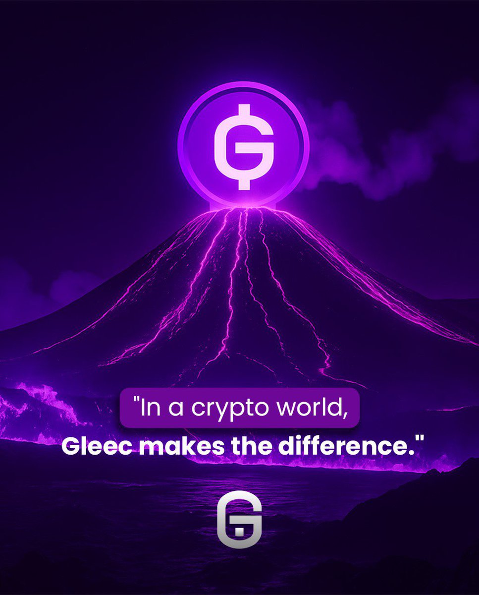 🚀 In the world of cryptocurrencies, there are many names… but only a few truly make a difference.
🔹 #Gleec is one of them.
Technology, security, and real-world utility — all in one ecosystem.
More than just a crypto, it’s a global solution.
Have you heard of #Gleec? Now’s the