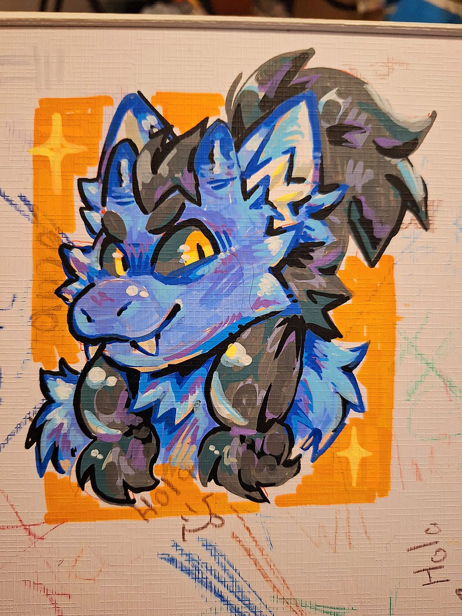 Doodled my bf while in class 🤭