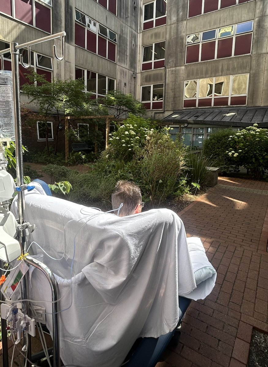 Michelle C (@chelle_c23) on Twitter photo Spending a Saturday afternoon in the garden with an ICU patient who hasn’t been outside for 3 weeks. His reaction to feeling the sun on his face was the reason why #FreshAirSpaces are so important in hospitals! <a href="/ZoeWilligen/">Zoe van Willigen</a> (picture posted with patient’s consent) Spending a Saturday afternoon in the garden with an ICU patient who hasn’t been outside for 3 weeks. His reaction to feeling the sun on his face was the reason why #FreshAirSpaces are so important in hospitals! <a href="/ZoeWilligen/">Zoe van Willigen</a> (picture posted with patient’s consent)