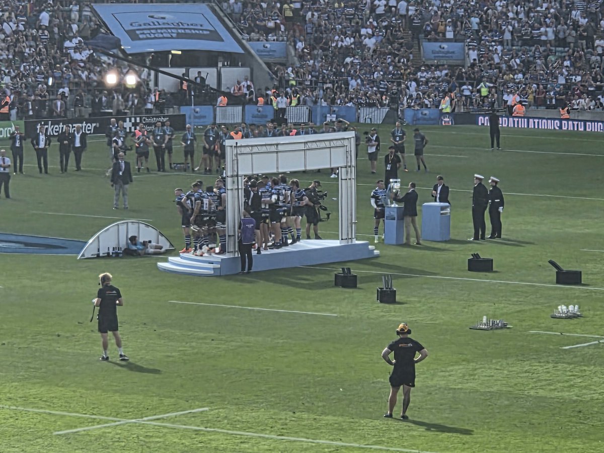 What a momentous day it was finally seeing <a href="/BathRugby/">Bath Rugby</a> win the premiership and complete a history making treble! We're the best in the land and there's no disputing that! Certainly made up for last year's pain. Come on you Bath!!!! 🏆🥇👊🏾💙🖤🤍