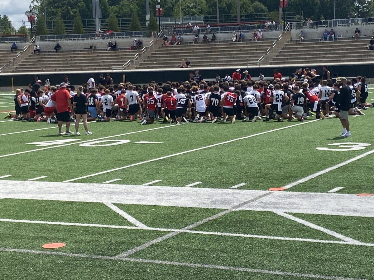 Kids competing today as a rising 9th grader against grown men! So proud of <a href="/MasonBusa/">Mason Busa</a> (‘29) at the Davidson College National Academic Showcase Camp! Keep working Big Guy
Mason Busa
RB/LB
5’7 165
2029