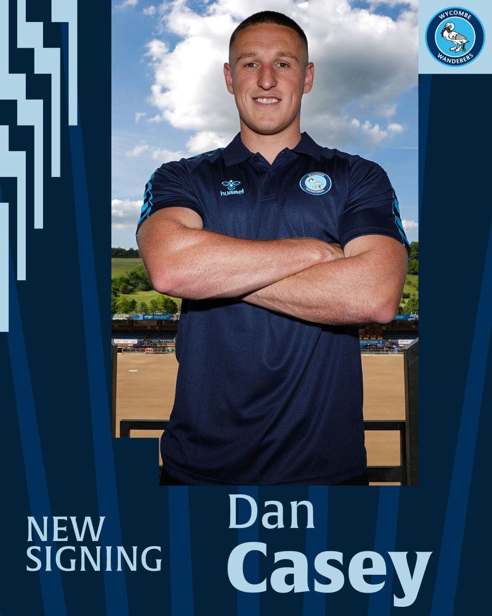 Our second signing of the summer will see central defender <a href="/DanCasey1997/">Dan Casey</a> head to Adams Park following his departure from Motherwell.

Welcome to Wycombe, Dan!