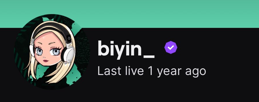 💔| Hoy oficialmente se cumple 1 AÑO del último stream de Biyín en Twitch 😔🤚🏻