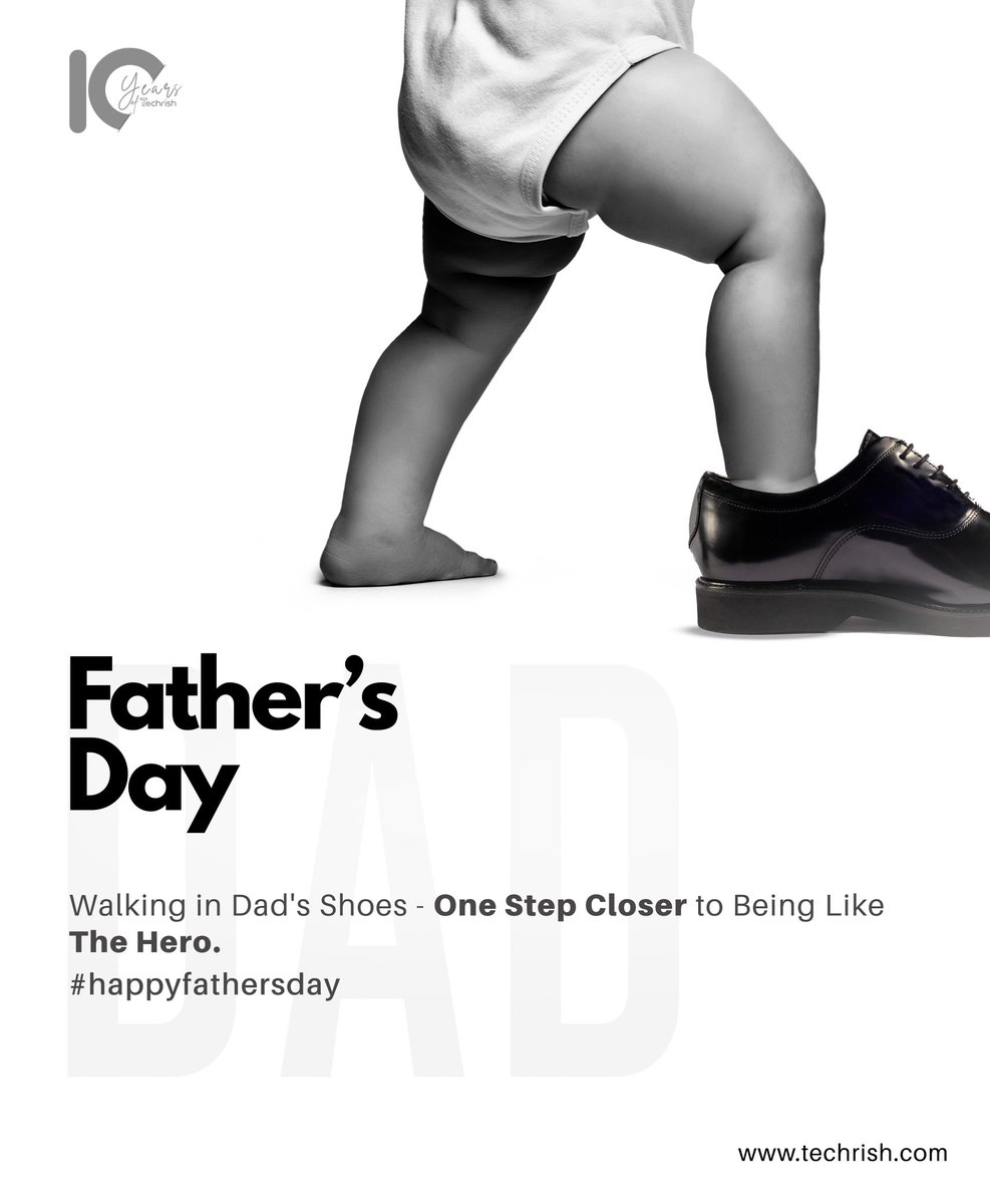 TechrishTeam's tweet image. We follow where he walks — not just because he’s Dad, but because he showed us how to lead by example.✨
Happy Father’s Day to the ones we proudly walk behind — and beside.❤️
Visit techrish.com
#fathersday    #happyfathersday     #fathersdayspecial 
 #techrish