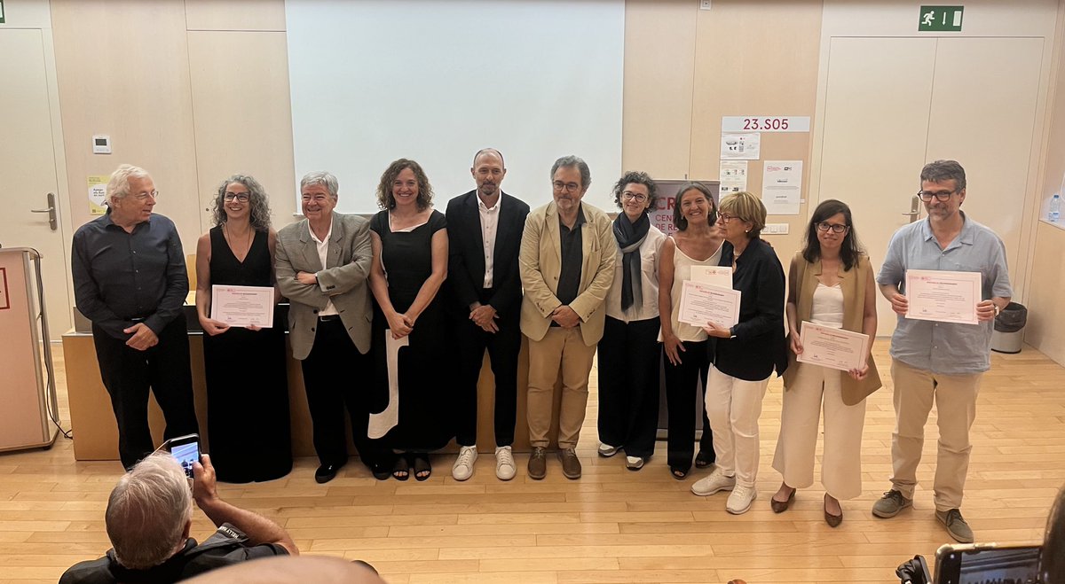 Programa de Reconeixement del Centre de Recerca en Economia i Salut de <a href="/UPFBarcelona/">UPF Barcelona</a> i <a href="/AstraZeneca/">AstraZeneca</a> en Eficiència en Malalties Cròniques. Projectes primaristes premiats de <a href="/eugeniparedes/">Eugeni Paredes</a> [Projecte Prometeus] i M.Antònia Llauger [AIS-BCN Dreta- F.Puigvert]
upf.edu/web/cres/inici…