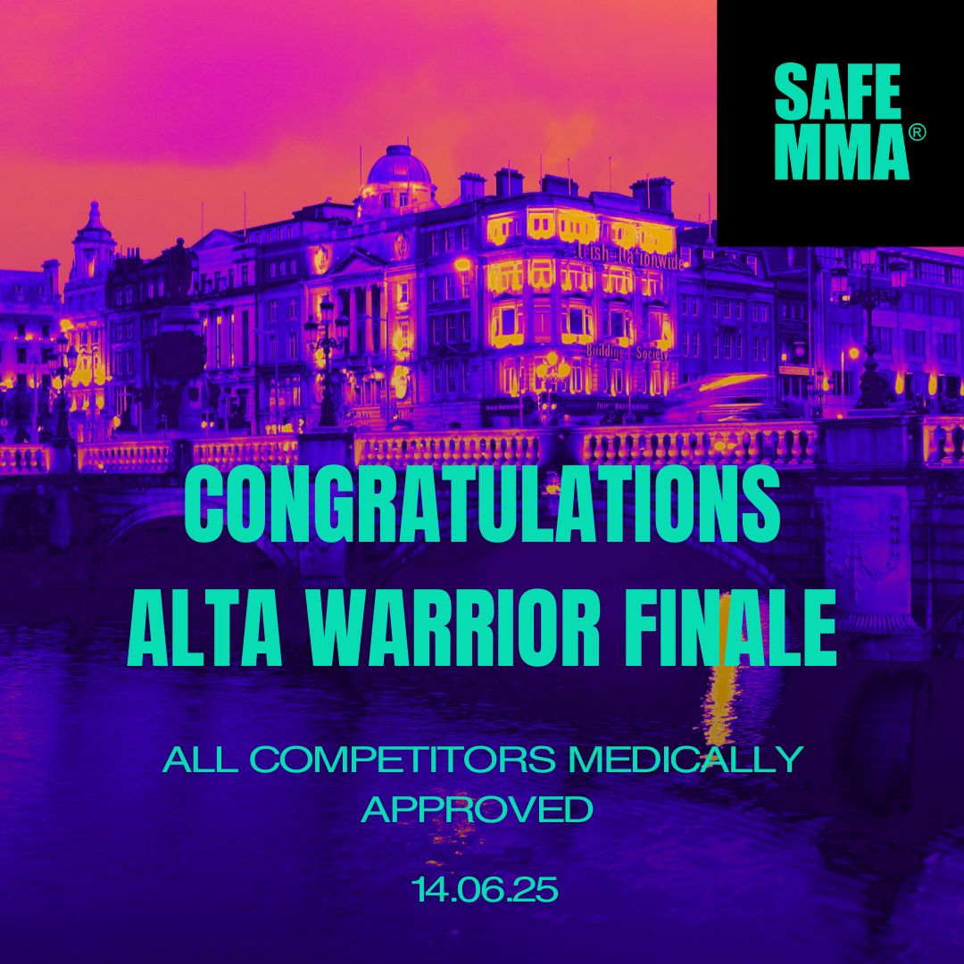 Congratulations <a href="/trainalta/">Alta</a> <a href="/SBG_Ireland/">SBG Ireland HQ</a> <a href="/SBGCork/">SBG Cork</a>  <a href="/SbgDrogheda/">SBG Drogheda</a> @SBGClonmel &amp; the Richie Ivory for achieving #SafeMMA medical preclearance for all competitors for Alta Warrior Finale in Ireland 🇮🇪☘️

See #SafeMMA clear competitors' list: shorturl.at/WL7U5

#MMA #irishmma