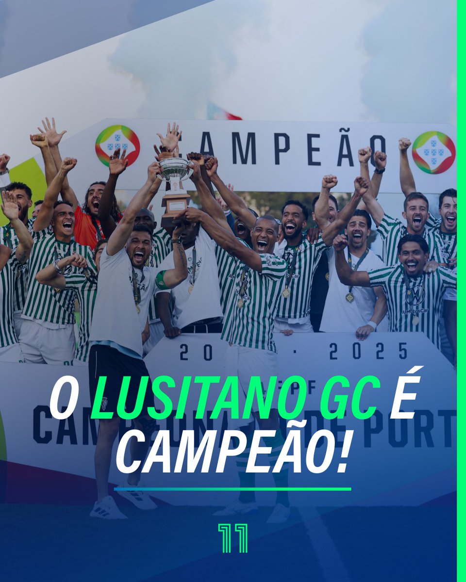 Já é conhecido o vencedor do Campeonato de Portugal! 🏆🙌

#Canal11 #FutebolEmPortuguês