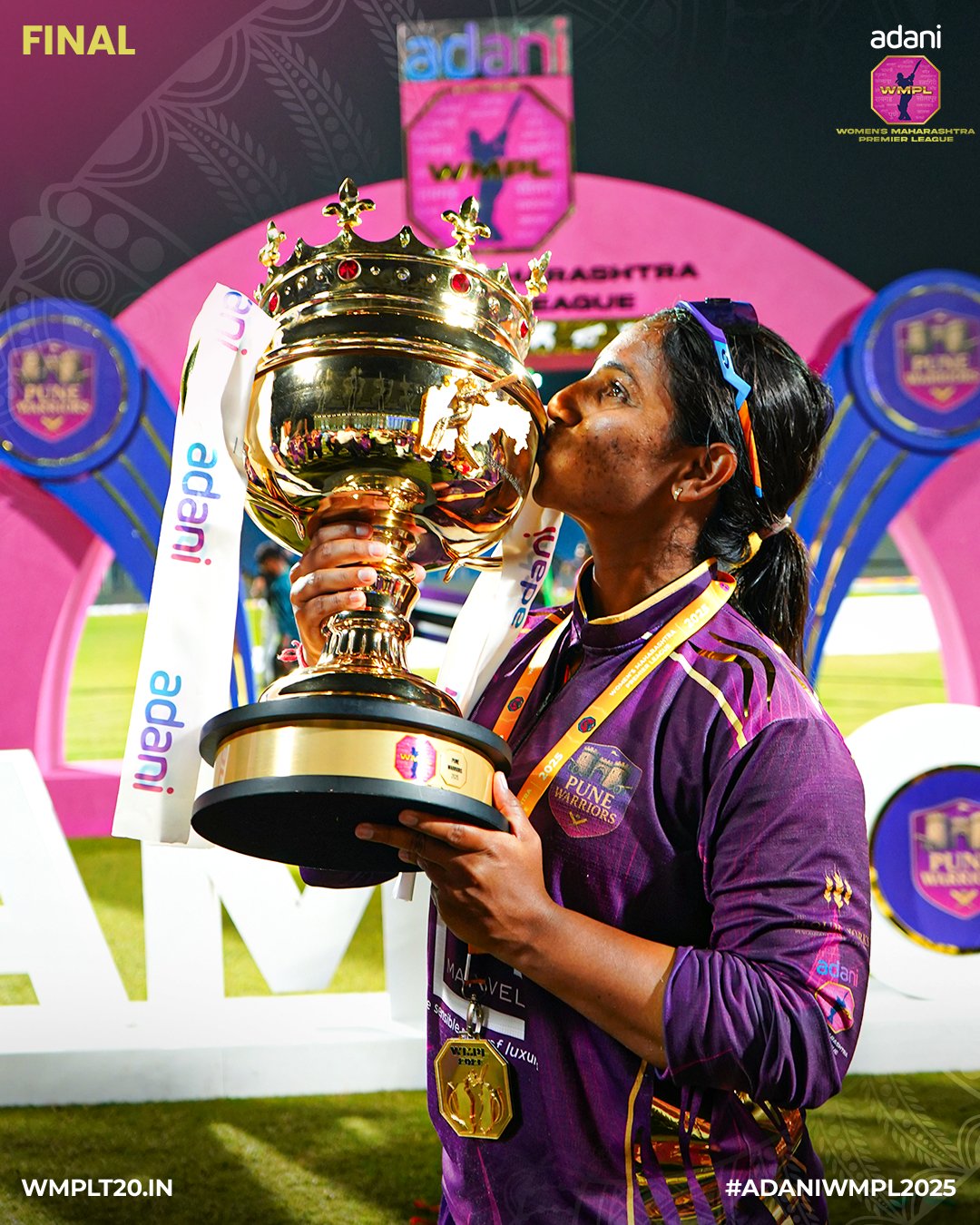Anuja Patil- the Boss Lady - Women's Maharashtra Premier League 2025 exclusive - sportzpoint.com