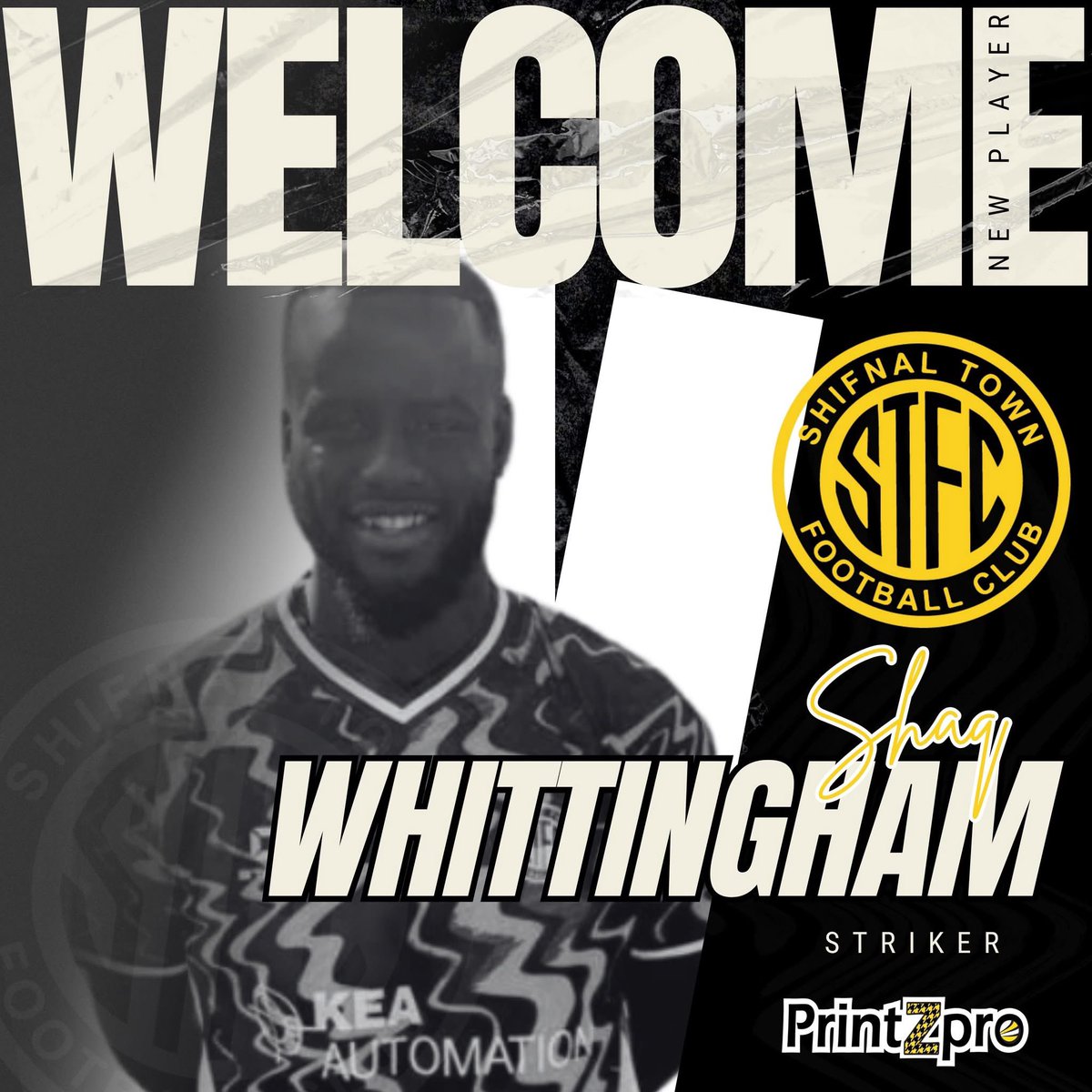Shifnal Town FC (@townshifnal) on Twitter photo ๐จ New Signing Alert! ๐จ
Weโre excited to welcome Shaq Whittingham to Shifnal Town FC!
The dynamic striker brings experience from spells at Redditch United, Bromsgrove Sporting, and Coleshill Town, and we can't wait to see him in action up top! ๐ฅโฝ <a href="/ShaqWhitts7/">Mr Dial Me In๐</a> ๐จ New Signing Alert! ๐จ
Weโre excited to welcome Shaq Whittingham to Shifnal Town FC!
The dynamic striker brings experience from spells at Redditch United, Bromsgrove Sporting, and Coleshill Town, and we can't wait to see him in action up top! ๐ฅโฝ <a href="/ShaqWhitts7/">Mr Dial Me In๐</a>