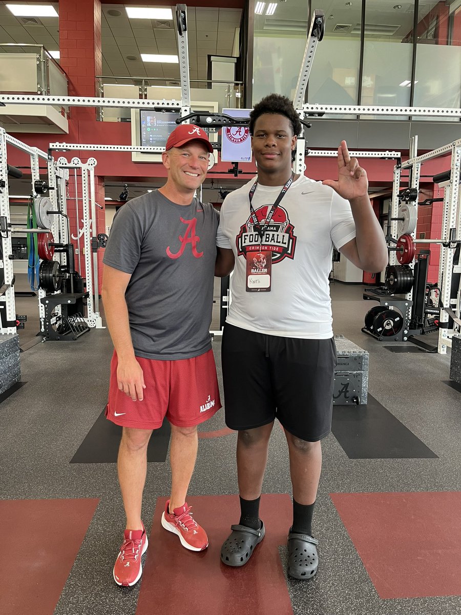 Kweli Fielder (@kwelifielder) on Twitter photo #AGTG After a great camp and conversation with Coach <a href="/KalenDeBoer/">Kalen DeBoer</a> I was blessed to receive an scholarship offer from the University of Alabama #RollTide ๐<a href="/AlabamaFTBL/">Alabama Football</a> <a href="/CoachCKap/">Chris Kapilovic</a> <a href="/CoachJoeyKing/">Joey King</a> <a href="/CoachD_Phillips/">Coach Dusty Phillips</a> <a href="/_CoachFuller/">JC Fuller</a> <a href="/CoachMasters/">Nate Masters</a> <a href="/Coach_Sizemore/">๐
๐๐ถ๐ ๐ฎ๐พ๐๐๐๐๐๐</a> <a href="/CarrolltonTroj1/">Carrollton High School FB ๐ Recruiting Page</a> #AGTG After a great camp and conversation with Coach <a href="/KalenDeBoer/">Kalen DeBoer</a> I was blessed to receive an scholarship offer from the University of Alabama #RollTide ๐<a href="/AlabamaFTBL/">Alabama Football</a> <a href="/CoachCKap/">Chris Kapilovic</a> <a href="/CoachJoeyKing/">Joey King</a> <a href="/CoachD_Phillips/">Coach Dusty Phillips</a> <a href="/_CoachFuller/">JC Fuller</a> <a href="/CoachMasters/">Nate Masters</a> <a href="/Coach_Sizemore/">๐
๐๐ถ๐ ๐ฎ๐พ๐๐๐๐๐๐</a> <a href="/CarrolltonTroj1/">Carrollton High School FB ๐ Recruiting Page</a>
