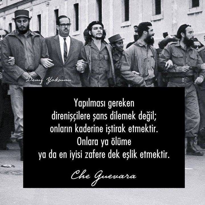 "Özgürlüğün en büyük düşmanı, halinden memnun olan kölelerdir."
#CheGuevara
🎂💙✌️