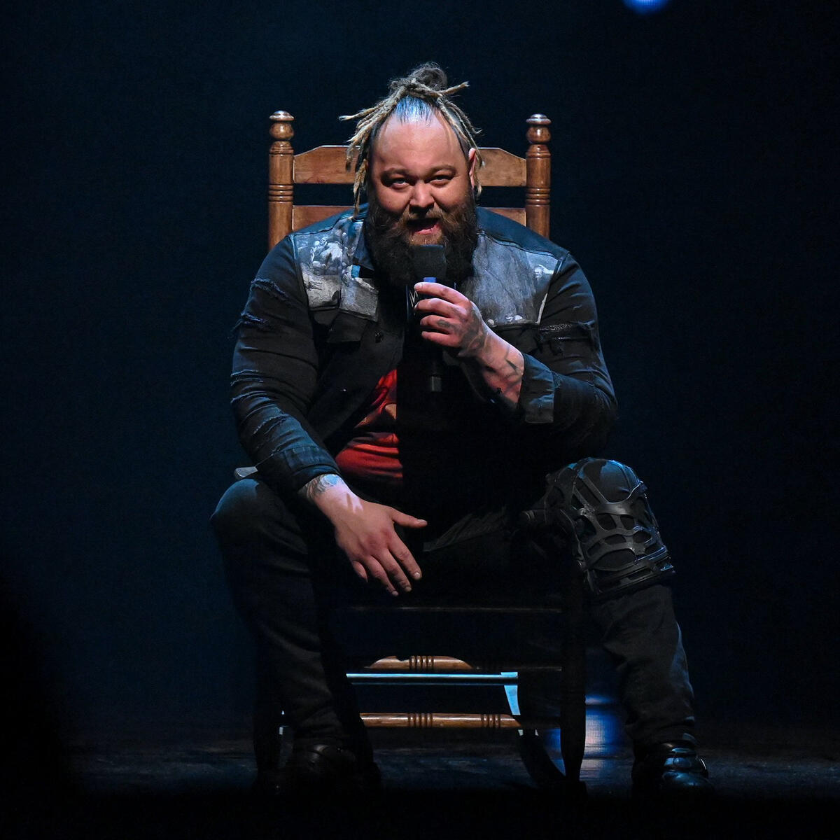 WrestleNotice's tweet photo. DESCRIBE BRAY WYATT WITH 1 WORD!!! https://t.co/ESvVuqeW7S