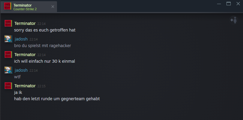 Übrigens LFT falls noch einer in div4 nen mate sucht, er kann wohl auch ohne cheater performen