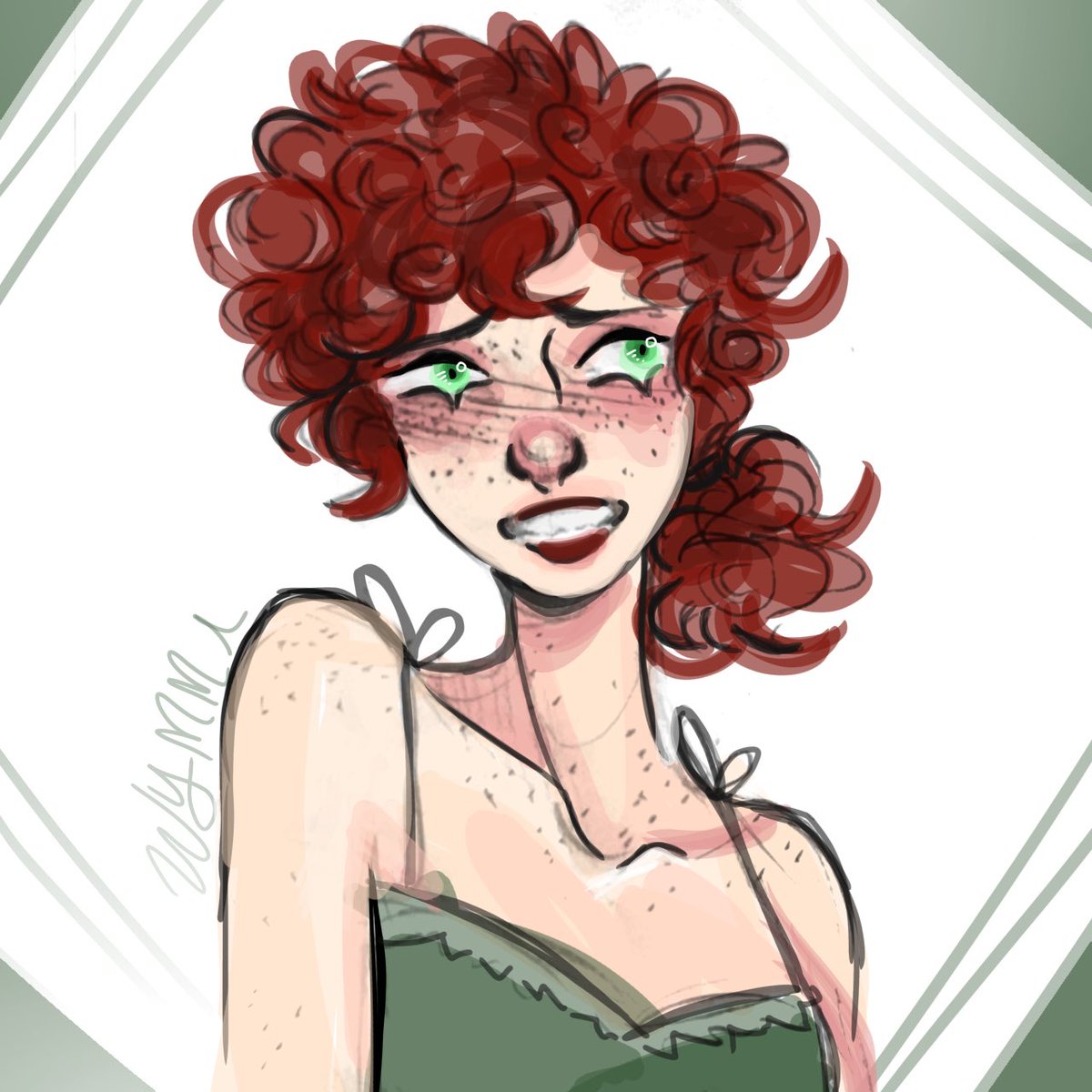 besosfromkyle's tweet image. I drew one of my boyfriends headmates. Her name is Wynni
I’m going to eat her -peter